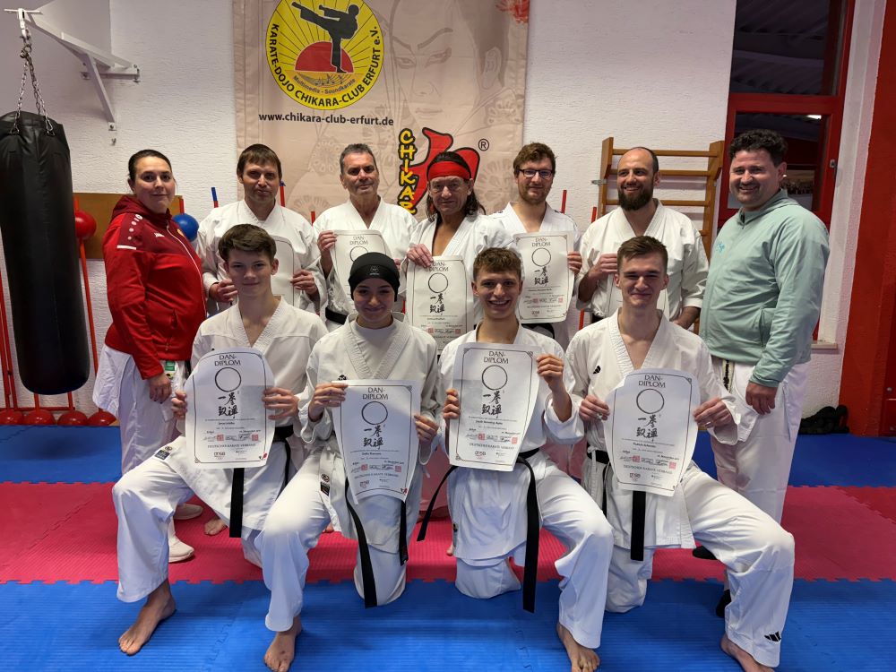 DAN-Prüfung im Chikara Club Erfurt