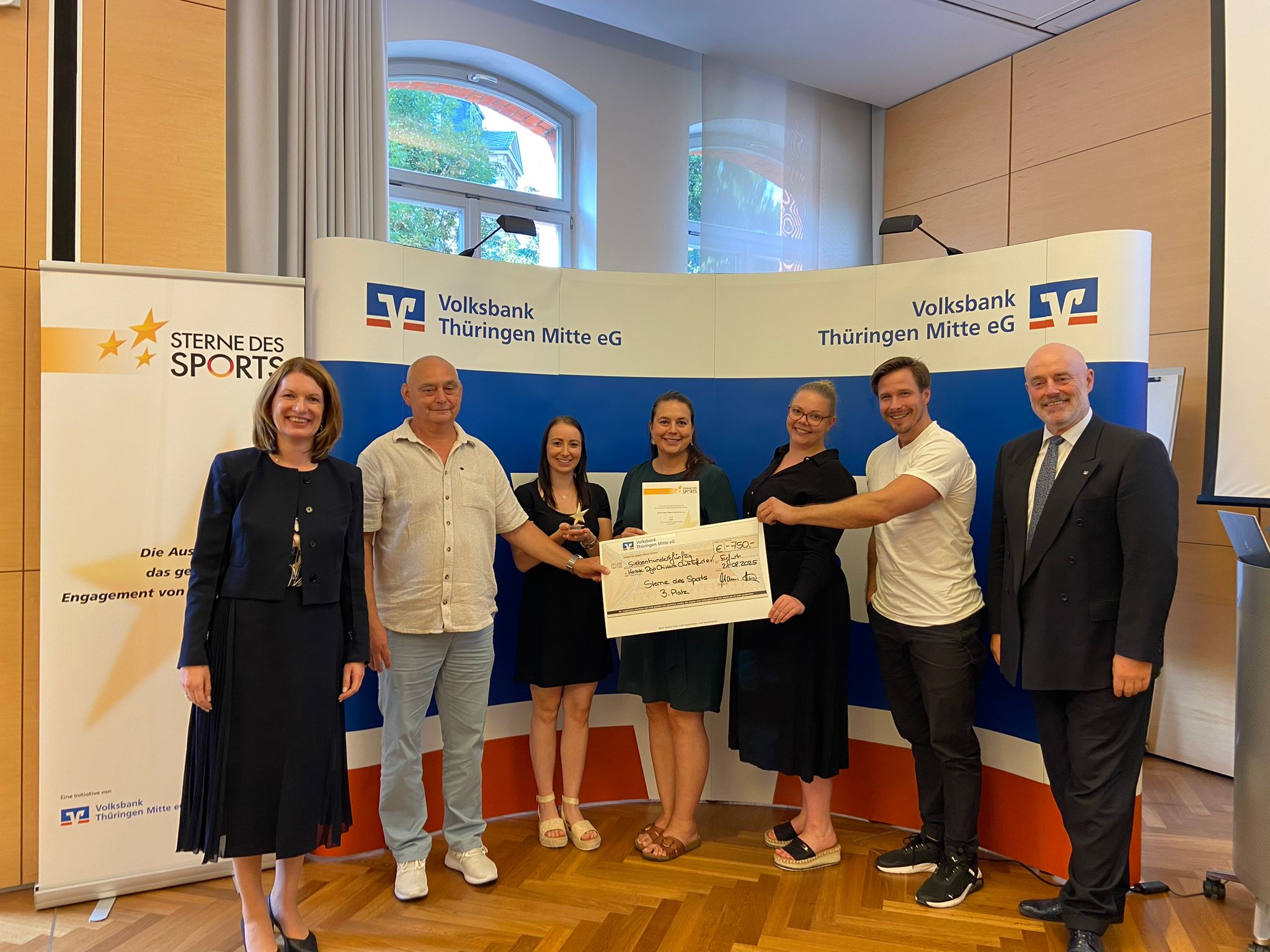 3. Platz bei der Sterne des Sports Auszeichnung